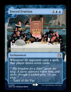 Forced Fruition LP Light Play Enchanting Tales MTG [11180] - Image 1