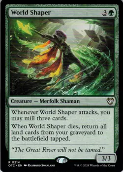 MTG World Shaper (214) | NM | Commander: Outlaws of Thunder Junction {OTC} - Image 1