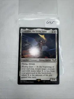 MTG Celestine, the Living Saint, Light Play, English Universes Beyond: Warhammer - Image 1