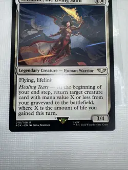 MTG Celestine, the Living Saint, Light Play, English Universes Beyond: Warhammer - Image 2