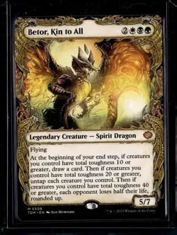 Betor, Kin to All (Showcase) - 308 - TDM - NM - MTG Magic the Gathering - Image 1