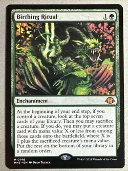 MTG / Birthing Ritual / MH3 / #146 / Regular / Mythic / NM - Image 1