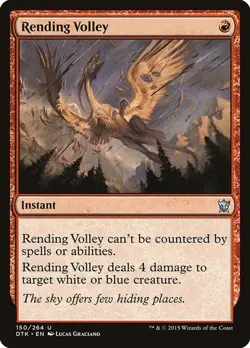 MTG - Rending Volley - Dragons of Tarkir - Magic the Gathering - Image 1