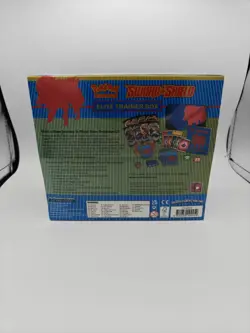 Pokemon Sword and Shield base Zamazenta Elite Trainer Box (ETB) Sealed w/ Tear - Image 5