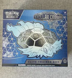 Pokemon TCG Stellar Crown ETB Elite Trainer Box - New SEALED! - Image 1