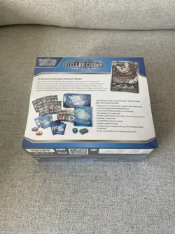 Pokemon TCG Stellar Crown ETB Elite Trainer Box - New SEALED! - Image 4