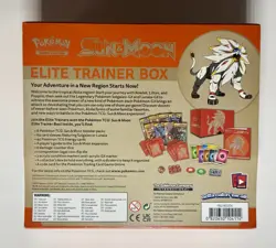 Pokemon Sun and Moon Solgaleo Elite Trainer Box ETB New Factory Sealed - Image 2