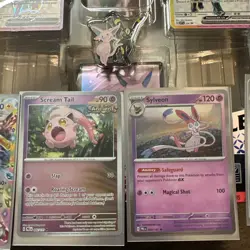 Pokemon Prismatic Evolutions Premium Figure Collection opened with pulls promos - Image 5