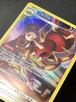 Pokemon TCG Ariados TG09/TG30 Swsh09 Brilliant Stars Trainer Gallery Holo NM - Image 2