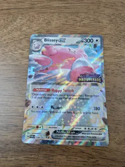 Pokemon TCG - Blissey ex 134/167 Twilight Masquerade Stamped Promo - Image 1