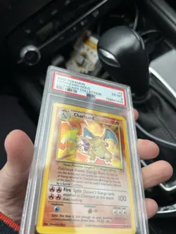 2002 Pokemon Legendary Collection #3 Charizard Holo PSA 6 EX-MT - Image 2