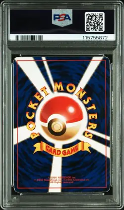 1997 Pokemon Japanese Dark Weezing Holo #110 Team Rocket PSA 1 Vintage Old Back - Image 5