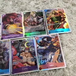 ONE PIECE 7 SR BUNDLE SUPER RARE COLLECTION ENGLISH 7 CARDS MIXED SETS R4 - Image 3