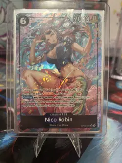 Nico Robin (Alternate Art) OP12-087 Legacy of the Master Foil - Image 1
