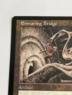 1x Ensnaring Bridge Stronghold MTG Card Rare Artifact Magic LP - Image 2