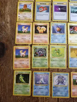 Base Set Shadowless Pokemon Card Lot (28 cards) LP/NM Vintage Energy Trainers ++ - Image 3