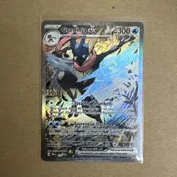 Pokemon TCG Greninja EX SVP132 Shrouded Fable Black Star Promo Card - Image 1