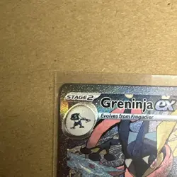 Pokemon TCG Greninja EX SVP132 Shrouded Fable Black Star Promo Card - Image 2