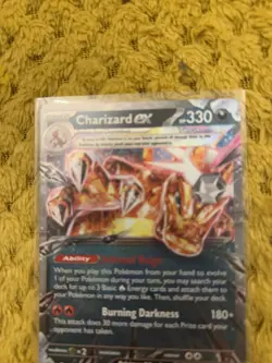 Pokemon TCG Black Star Promo: Charizard ex SVP196 Promo Standard Size Card - NM - Image 4