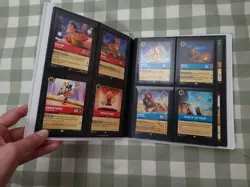 Disney Lorcana Folder + Cards (74) Mixed Lot - Image 3