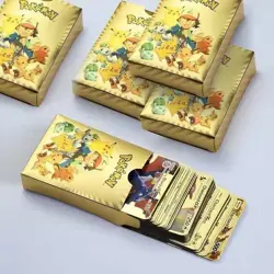 55-Pack Pokemon Card Foil Pack Card TCG GX Vmax GX Card Lizard Rare US - Image 3
