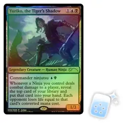 FOIL YURIKO, THE TIGER'S SHADOW (JUDGE) Promo Magic MTG MINT CARD - Image 1