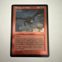 Scourge Of Valkas SECRET LAIR FOIL MTG - Image 1