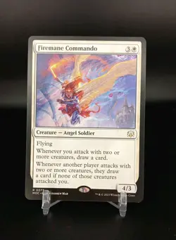 MTG Firemane Commando #73-MOC-Regular Rare-NM Condition - Image 1