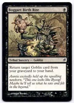 MTG Boggart Birth Rite - Lorwyn Common - Image 1