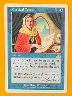 MTG MYSTICAL TUTOR 6th Edition (OldManMTG 006-029) - Image 1