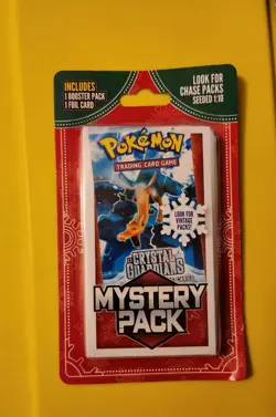 Pokemon Mystery Pack Sealed Seeded 1:10. EX Crystal Guardians/Vintage Packs - Image 1