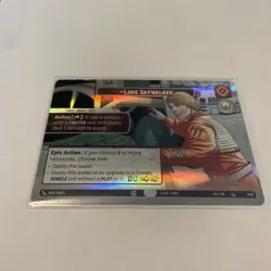 Star Wars Unlimited Jump To Lightspeed Luke Skywalker SHOWCASE Leader Card - Image 1