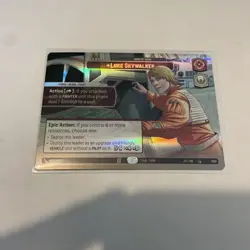 Star Wars Unlimited Jump To Lightspeed Luke Skywalker SHOWCASE Leader Card - Image 2