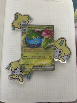 🍃 Venusaur ex - 001/142 - Double Rare - Stellar Crown - Pokemon TCG Card - Image 1