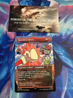 Knuckles's Gloves The Reaver Cleaver Sonic Hedgehog Secret Lair - Image 1