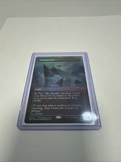MAGIC THE GATHERING TCG: SCALDING TARN #112 borderless foil LIGHT PLAY ng11321 - Image 2