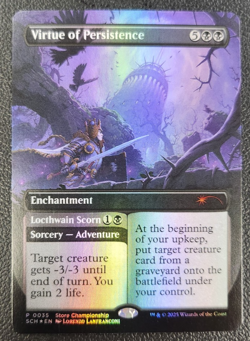 Virtue of Persistence Game Day & Store Championship Promos Foil MTG - Image 1