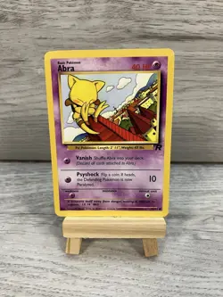 Pokemon TCG Abra Team Rocket 49/82 Regular LP. - Image 1