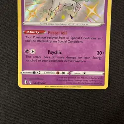 Pokemon TCG Galarian Rapidash Shining Fates SV048/SV122 Shiny Holo Rare - Image 3