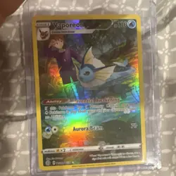 Pokemon Vaporeon Full Art Holo TG02/TG30 Brilliant Stars Trainer Gallery 110HP - Image 1