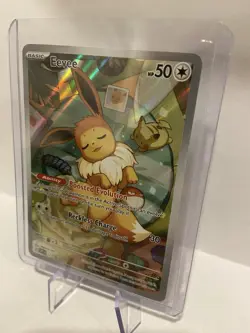 Eevee SVP173 - Prismatic ETB Promo Illustration Rare Holo Pokemon NM - Image 3