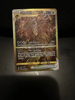 Pokemon Giratina VSTAR Secret Rare Full Art Holo GG69/GG70 Crown Zenith 280HP - Image 1