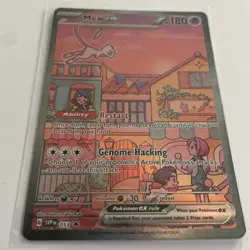 Mew ex SVP 053 Pokemon TCG Scarlet Violet 151 Black Star Promo Full Art | NM - Image 2