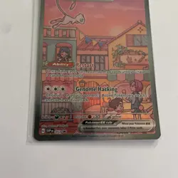 Mew ex SVP 053 Pokemon TCG Scarlet Violet 151 Black Star Promo Full Art | NM - Image 4