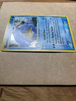 Pokemon POP Series 3 Promo Blastoise 1/17 Holo Rare Played - Image 5