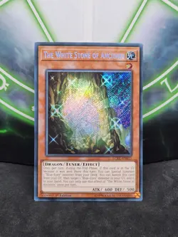 Yugioh The White Stone of Ancients LCKC-EN011 Secret Rare 1st Edition NM - Image 1