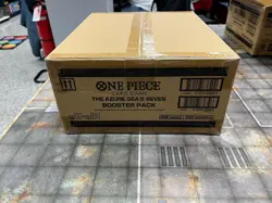 One Piece TCG Sealed Case 12x Box OP14 EB04 THE AZURE'S SEA SEVEN - ENGLISH ENG - Image 2