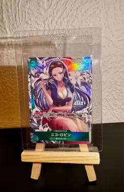 P-111 Nico Robin Asia Stamped Promo One Piece TCG Tins Vol.2 Exclusive Sealed - Image 1