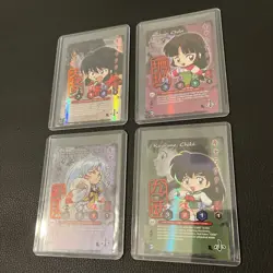 InuYasha Yokai TCG Sesshomaru, Sango, Kagome, Human Chibi Cards Lightly Used - Image 2