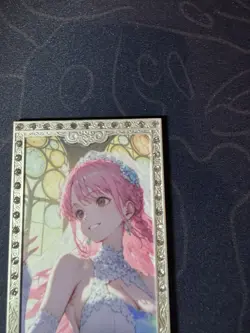 Goddess Shirahoshi Bride Numbered Metal Card Waifu Doujin One Piece Character - Image 3